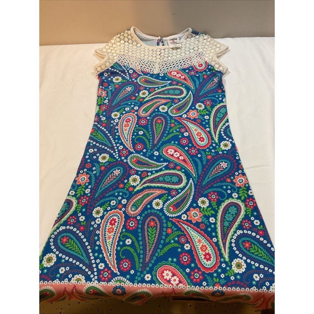 Girls Counting Daisies Thankful Dress- Size 16. G24